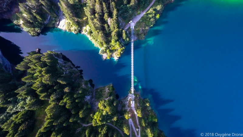 Lac du barrage de Saint Guerin