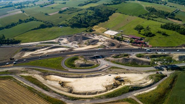 Clermont-Ferrand : Diffuseur 5 sur A75 Clermont-Ferrand : Diffuseur 5 sur A75