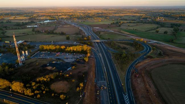 Moulins : Bretelle de l'A71
