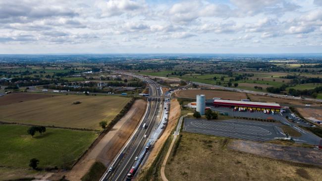 Moulins : Echangeur A71 Montmarault