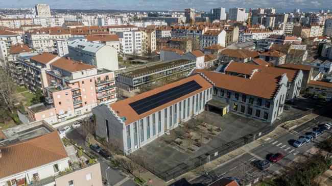 Villeurbanne : Images urbaines par drone